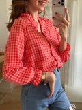 Blouse vichy - Rouge & Rose