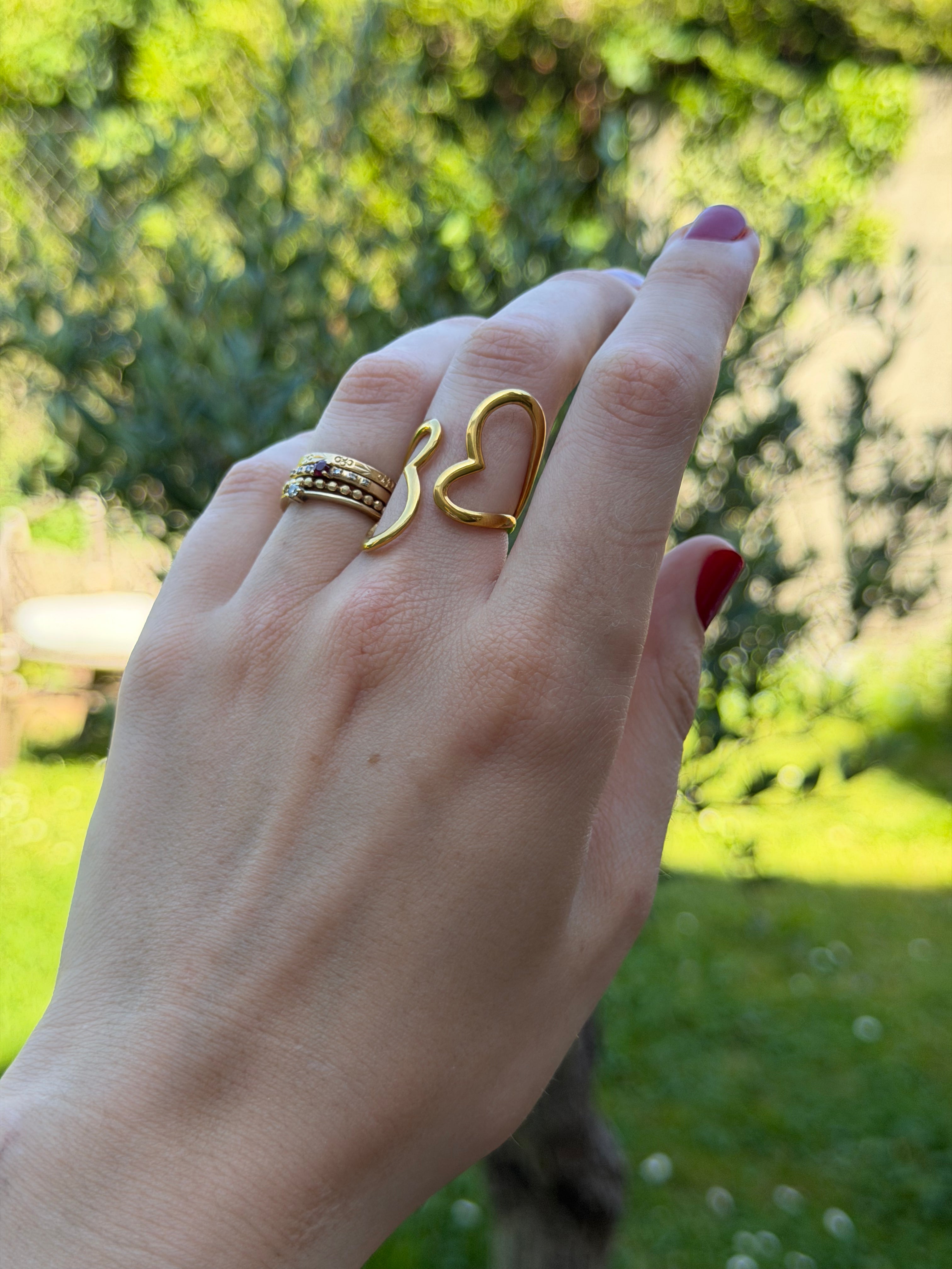 Bague ajustable en acier inoxydable