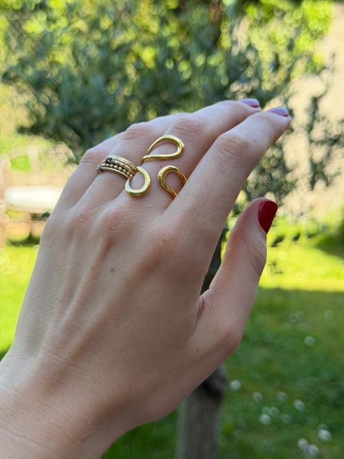 Bague ajustable en acier inoxydable