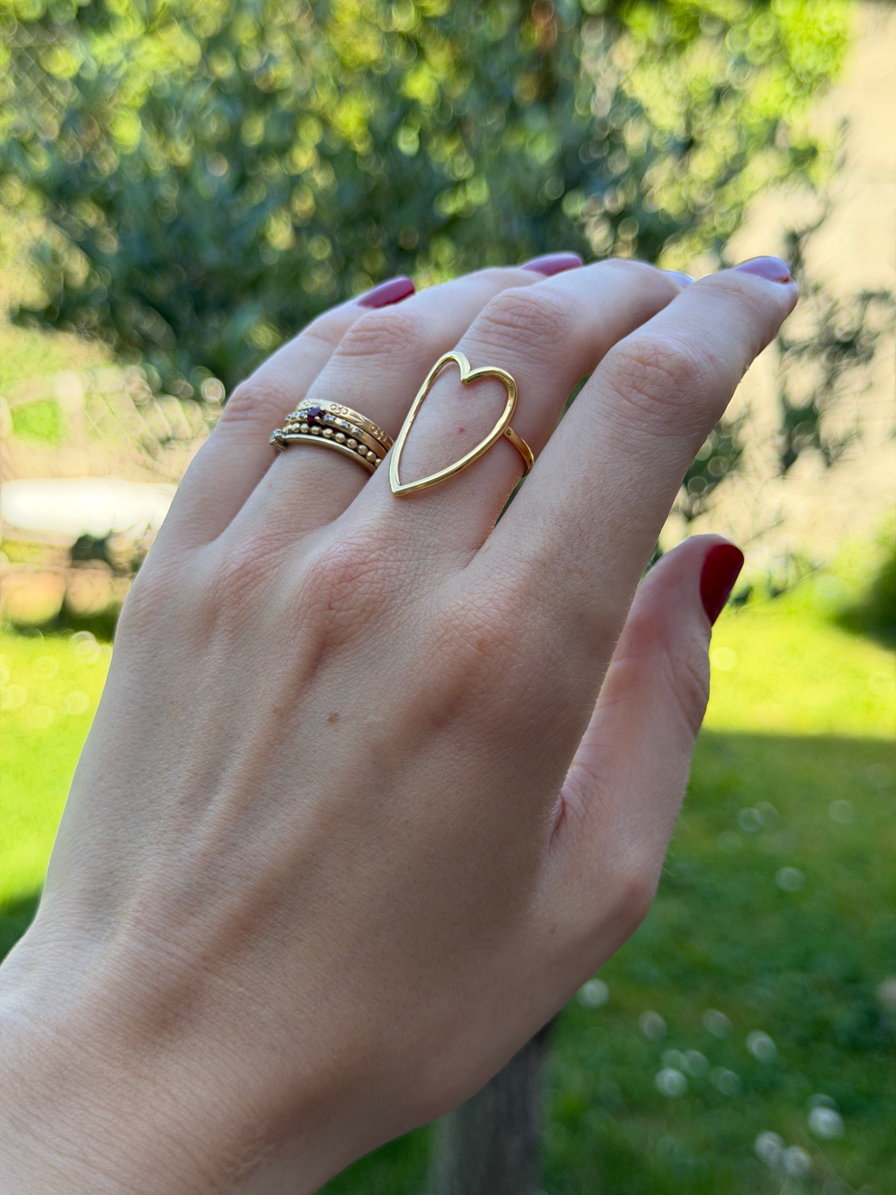 Bague ajustable en acier inoxydable
