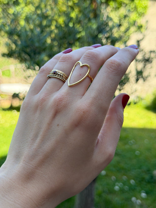 Bague ajustable en acier inoxydable