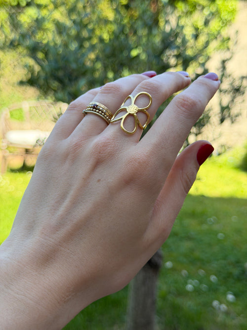 Bague ajustable en acier inoxydable
