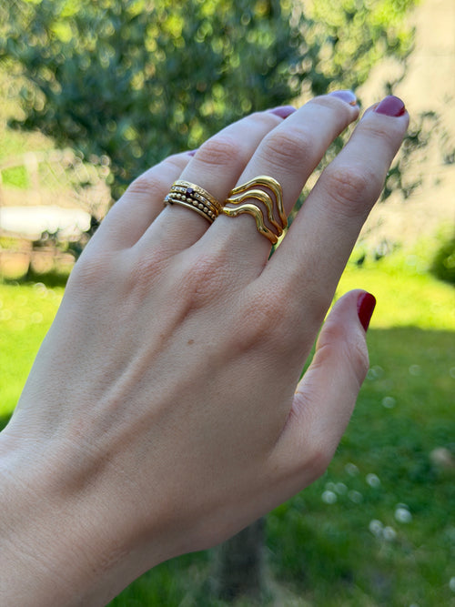 Bague ajustable en acier inoxydable