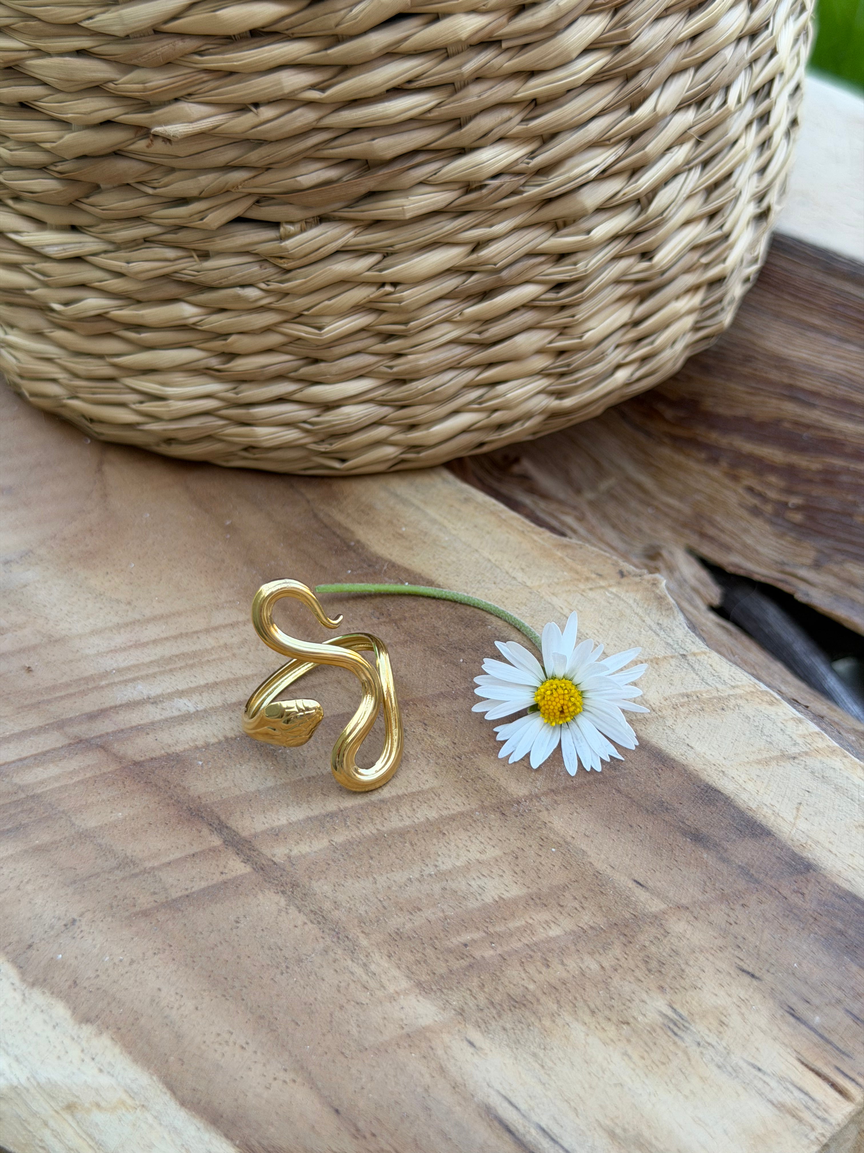 Bague ajustable en acier inoxydable