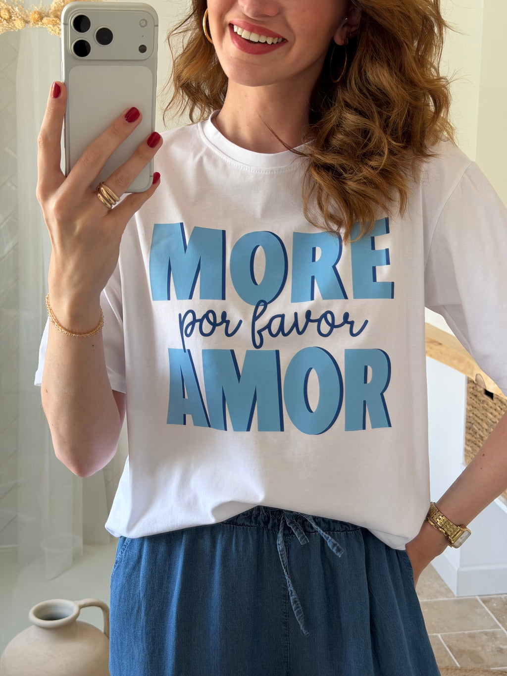 T-shirt en coton - More Amor
