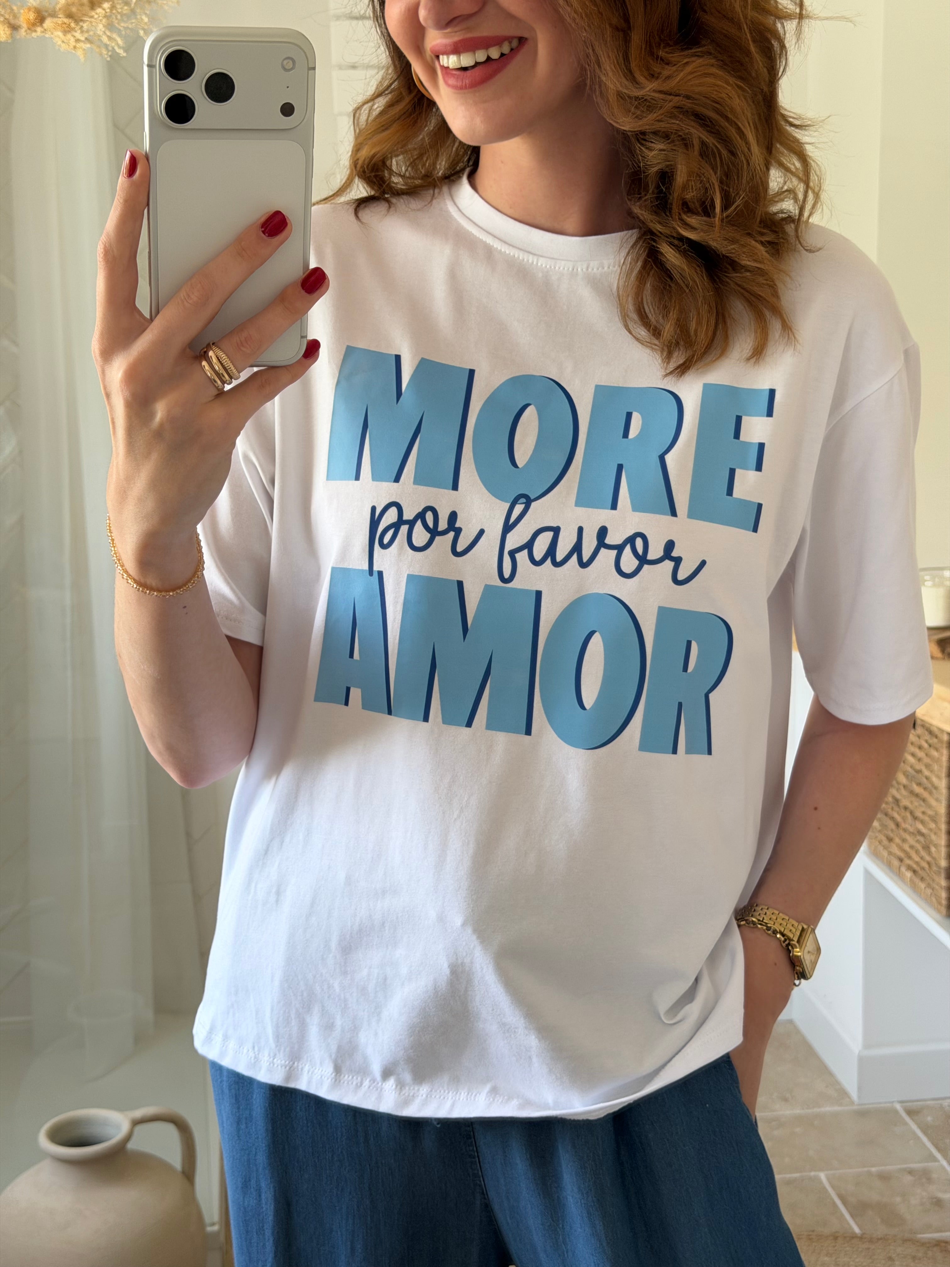 T-shirt en coton - More Amor