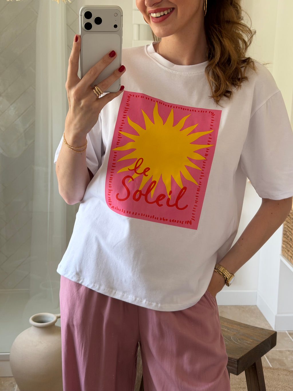 T-shirt en coton - Le soleil