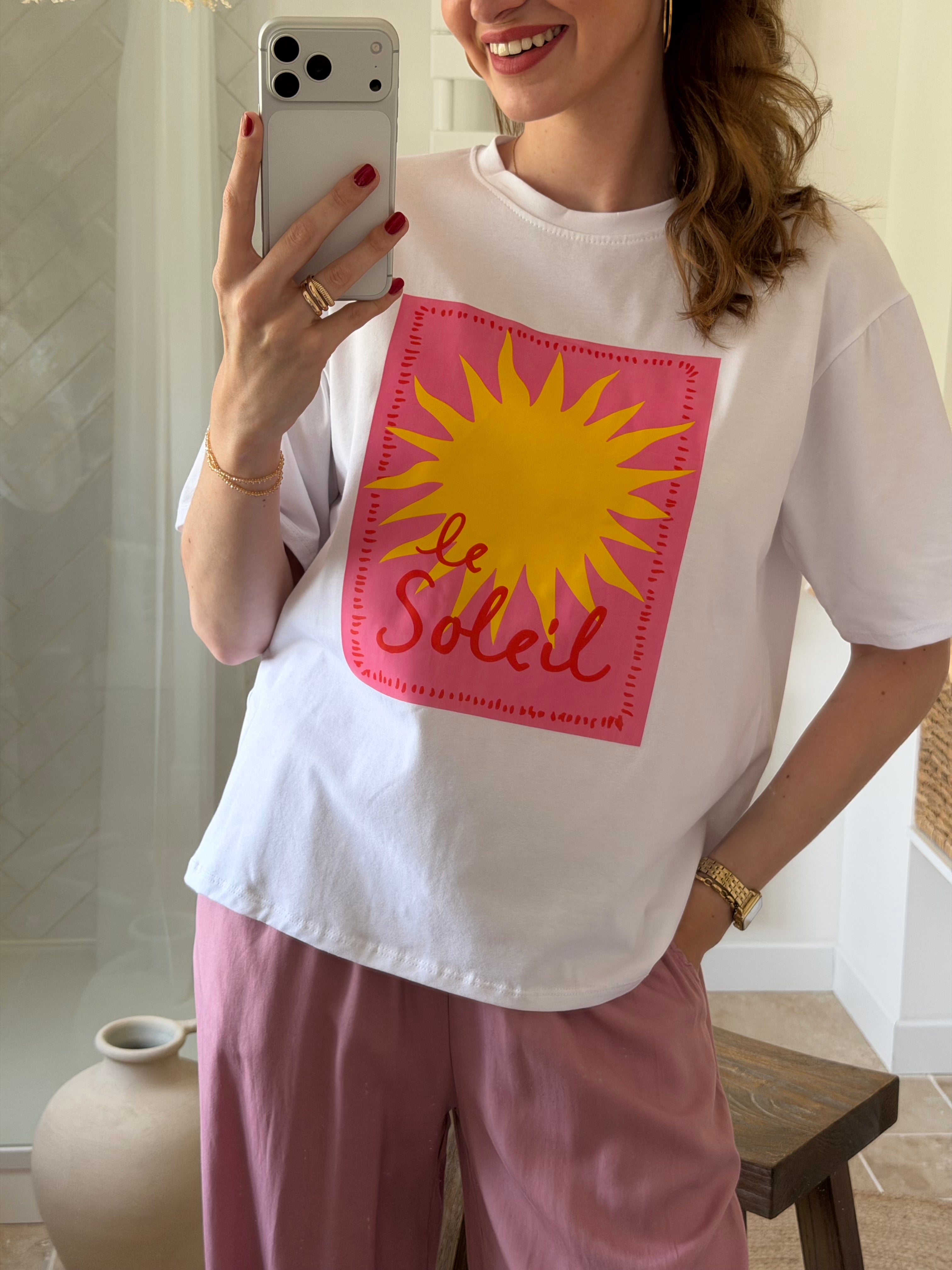 T-shirt en coton - Le soleil