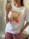 T-shirt en coton - Matcha
